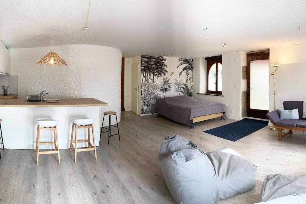 Gite Des Paves A Peseux Neuchatel Bagian luar foto
